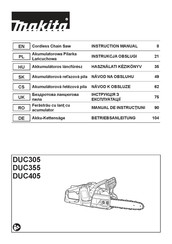 Makita DUC355 Betriebsanleitung