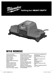 Milwaukee M18 MDBSC Originalbetriebsanleitung