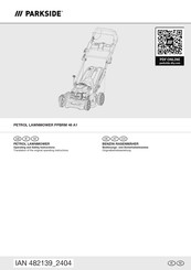 Parkside PPBRM 46 A1 Bedienungs- Und Sicherheitshinweise Originalbetriebsanleitung