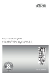 Kermi x-buffer flex Montage- Und Betriebsanleitung