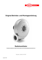 Dietz-motoren WV Original - Betriebs- Und Montageanleitung