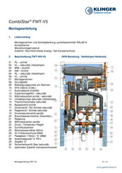 KLINGER 100WTAP-W10H 12-E Montageanleitung