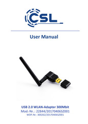 CSL 20170406SZ001 Bedienungsanleitung