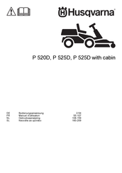 Husqvarna P 520D Bedienungsanweisung