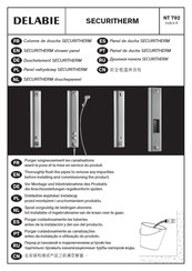 Delabie SECURITHERM 792340 Bedienungsanleitung