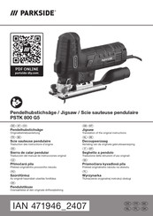 Parkside 471946 2407 Originalbetriebsanleitung