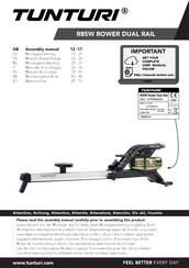 Tunturi R-85W Montageanleitung