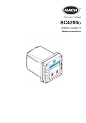 Hach SC4200c Bedienungsanleitung