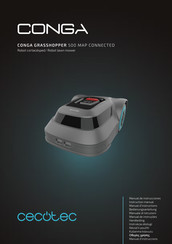 cecotec CONGA GRASSHOPPER 500 MAP CONNECTED Bedienungsanleitung