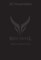 POWERCOLOR Red Devil RX 9070 XT Limited Edition Installationsanleitung