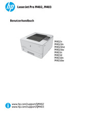 HP LaserJet Pro MFP M 426 dn Benutzerhandbuch