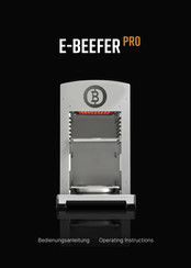 Beefer E-Beefer Pro Bedienungsanleitung