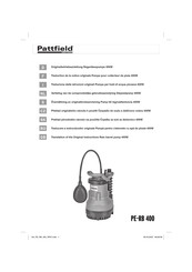 Pattfield Ergo Tools PE-RB 400 Originalbetriebsanleitung
