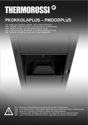 THERMOROSSI PMOODPLUS Installations-, Betriebs- Und Wartungsanleitung