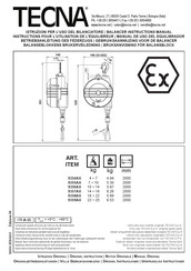 TECNA 9359AX Betriebsanleitung