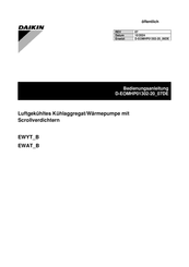 Daikin EWYT-B-SR Bedienungsanleitung