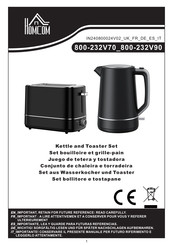 HOMCOM 800-232V70 Bedienungsanleitung