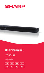 Sharp HT-SB147 Bedienungsanleitung