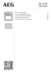 AEG NBU5A20SB Benutzerinformation
