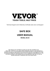 VEVOR SS-43 Benutzerhandbuch