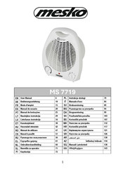 Mesko MS 7719 Bedienungsanleitung