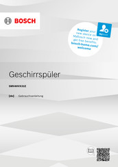 Bosch SMV4HVX31E/41 Schnellstartanleitung