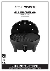 Dometic CADAC GLAMP CHEF 40 Bedienungsanleitung