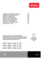 Amica KHF 664 730 S HC Gebrauchsanweisung