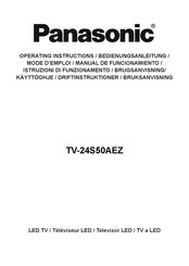 Panasonic TV-24S50AEZ Bedienungsanleitung