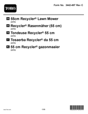 Toro Recycler 21772 Bedienungsanleitung