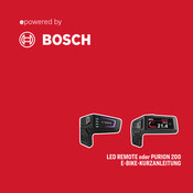 Bosch Purion 200 Kurzanleitung