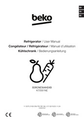 Beko B3RCNE564HDXB Bedienungsanleitung