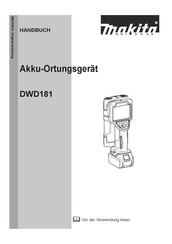 Makita DWD181ZJ Handbuch