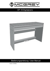 mcgrey DP-18 Bedienungsanleitung