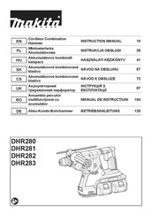 Makita DHR283Z Betriebsanleitung