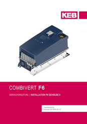 KEB COMBIVERT 23F6P56-4451 Gebrauchsanleitung