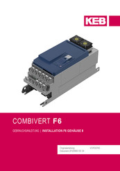 KEB COMBIVERT 28F6K18-3121 Gebrauchsanleitung