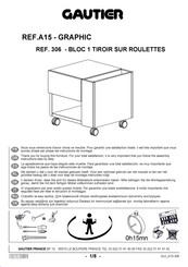 Gautier GRAPHIC A15 Bedienungsanleitung