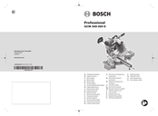 Bosch Professional GCM 340-305 D Originalbetriebsanleitung