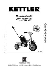 Kettler 08847-700 Montageanleitung