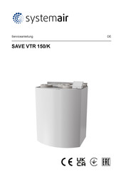 SystemAir SAVE VTR 150/K Serviceanleitung
