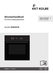 KKT KOLBE BO8805FB Benutzerhandbuch