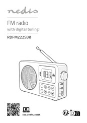 Nedis RDFM2225BK Kurzanleitung