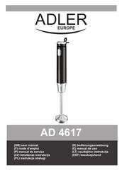 Adler europe AD 4617 Bedienungsanweisung