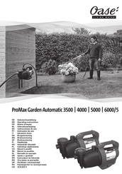 Oase ProMax Garden Automatic 5000 Gebrauchsanleitung