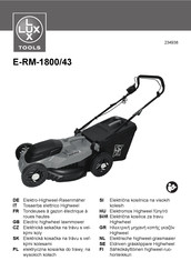 Lux Tools E-RM-1800/43 Originalbetriebsanleitung