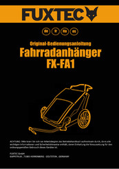 Fuxtec FX-FA1 Original Bedienungsanleitung