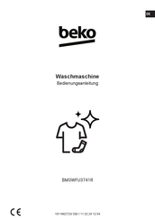 Beko BM3WFU3741R Bedienungsanleitung