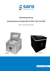 Saro EB 15 S PRO Betriebsanleitung