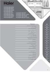 Haier HCR39F19ENPTUK Benutzerhandbuch